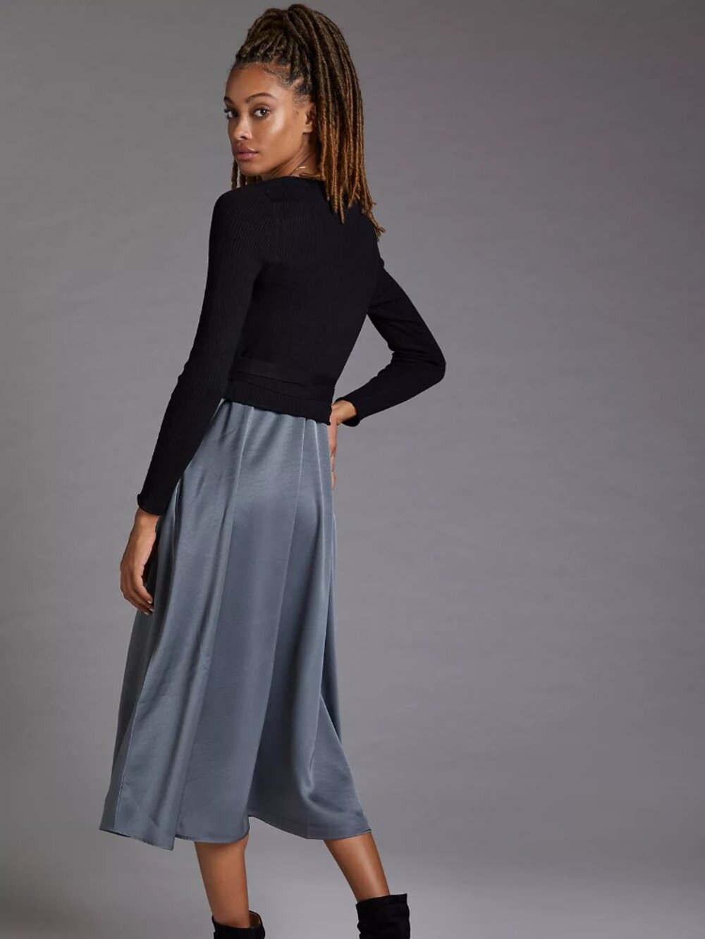 NWT ANTHROPOLOGIE Daily Practice Comfy Dress Set, Size S - Picture 3 of 16
